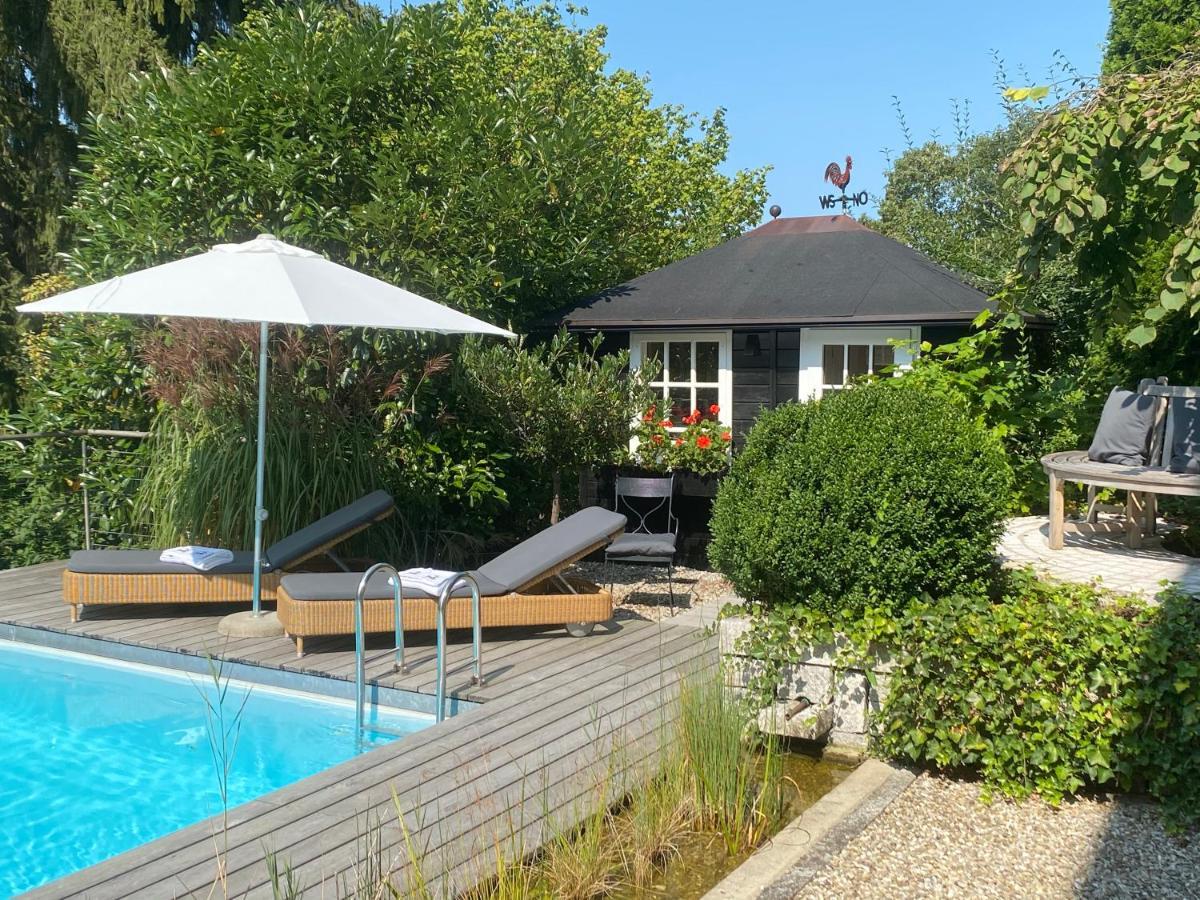 Landhaus Am Plattenbichl - Luxus Apartment Mit Privat-Pool Und Sauna - Im Sommer Bergbahn Inklusive Oberstdorf Exterior foto
