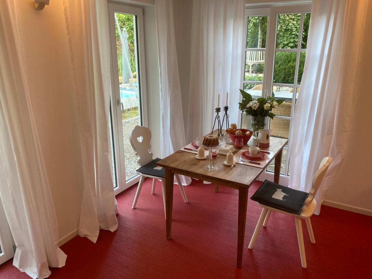 Landhaus Am Plattenbichl - Luxus Apartment Mit Privat-Pool Und Sauna - Im Sommer Bergbahn Inklusive Oberstdorf Exterior foto