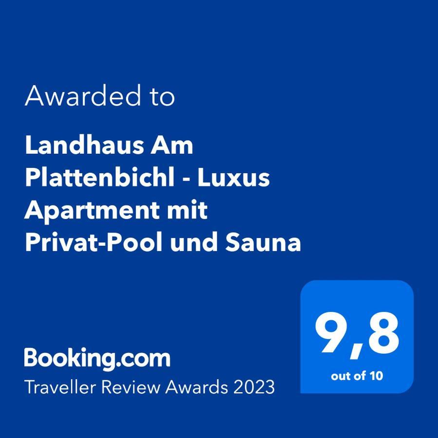 Landhaus Am Plattenbichl - Luxus Apartment Mit Privat-Pool Und Sauna - Im Sommer Bergbahn Inklusive Oberstdorf Exterior foto